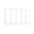 Lockers 5 Doors - Bank of 1 x high & 5 x Wide